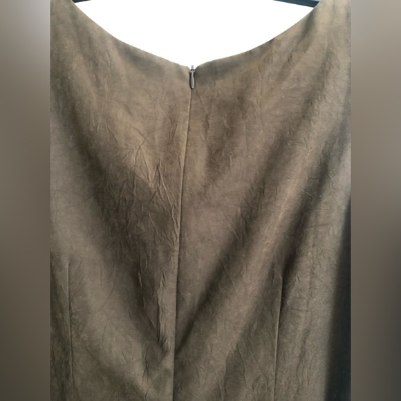 Deep Chocolate Brown Rabbit Rabbit Rabbit Dress with Removable Belt - Picture 11 of 14